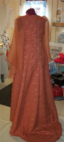 Guest from a period wedding
