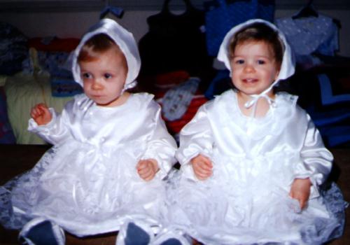 Twin Christening outfits
