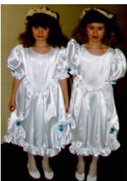 Twin flower girl dresses
